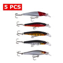 Kit Iscas Artificiais Tucunaré Explosivo 1/2 Meia Água de 8 cm e 6g Pesca Tucunaré Robalo Dourado Traíra Black Bass