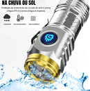 Mini Lanterna portátil de 1000000 lúmens à prova d'água